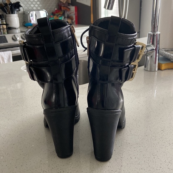 GUESS moto combat boots. Size 7.5 - Picture 4 of 10